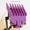 10Pcs Professional Hair Clipper Limit Guide Comb Trimmer Guards Attachment 1.5-25mm Universal Haircut Tool Clipper Limit Combs 4