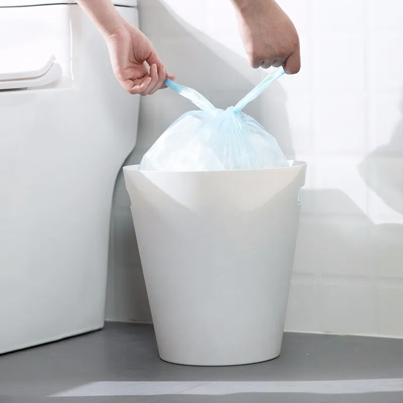 

CHAHUA-Portable Plastic Bag for Kitchen and Bathroom, Thickened Point, Broken, Disposable, Vest, Portable Bin Bag, 120 Pieces