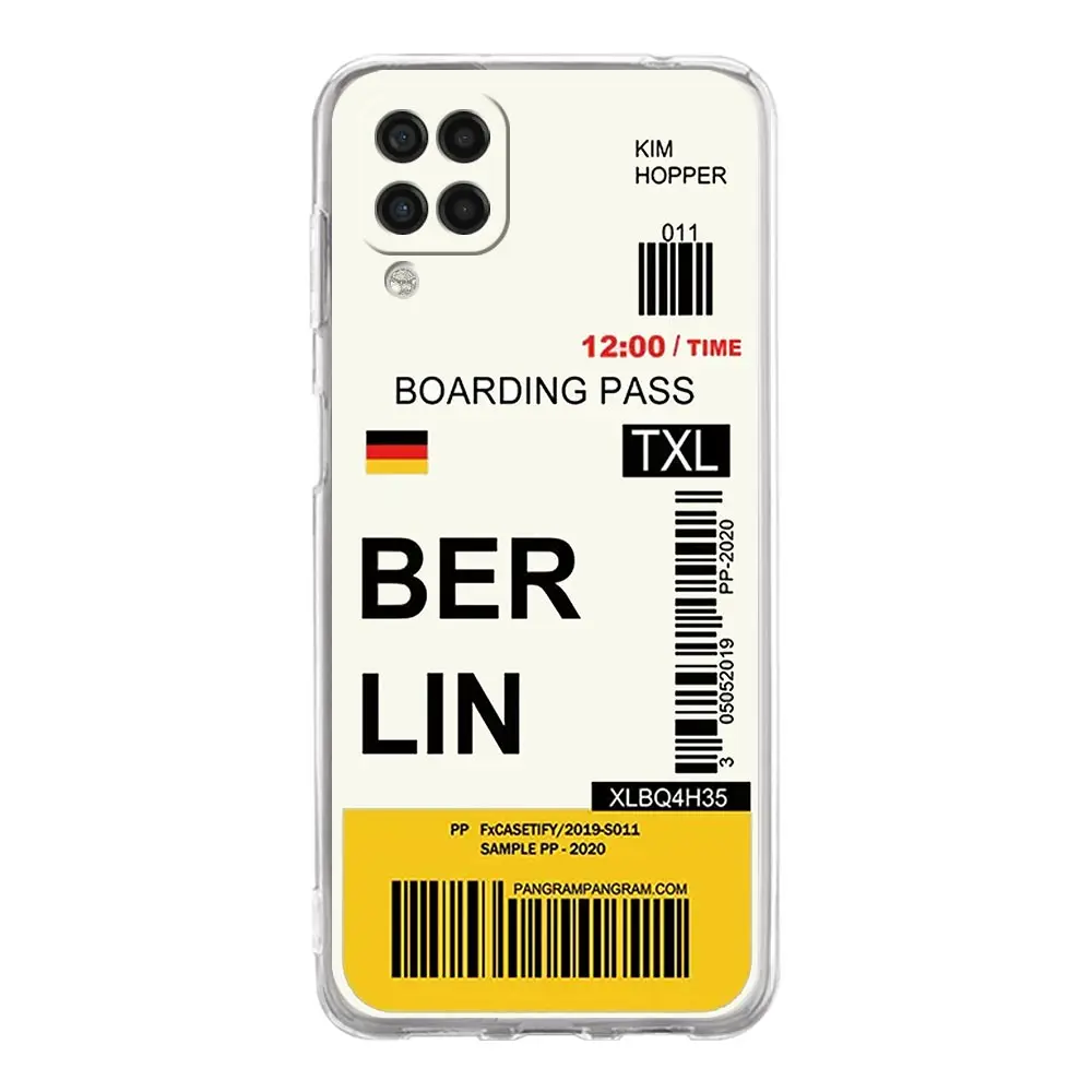 World City Travel Ticket Phone Case - New York Edition