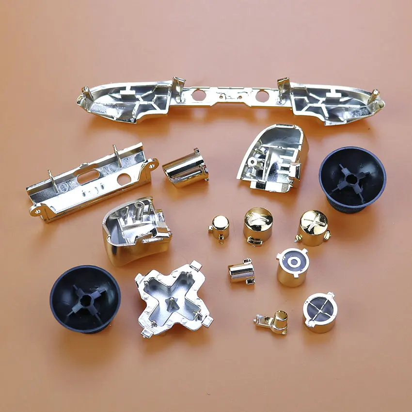 JCD 아날로그 조이스틱 캡 Dpad ABYX 키 RB LB 범퍼 RT LT 트리거 버튼 모드 키트, 마이크로소프트 Xbox One S 슬림 X 컨트롤러용