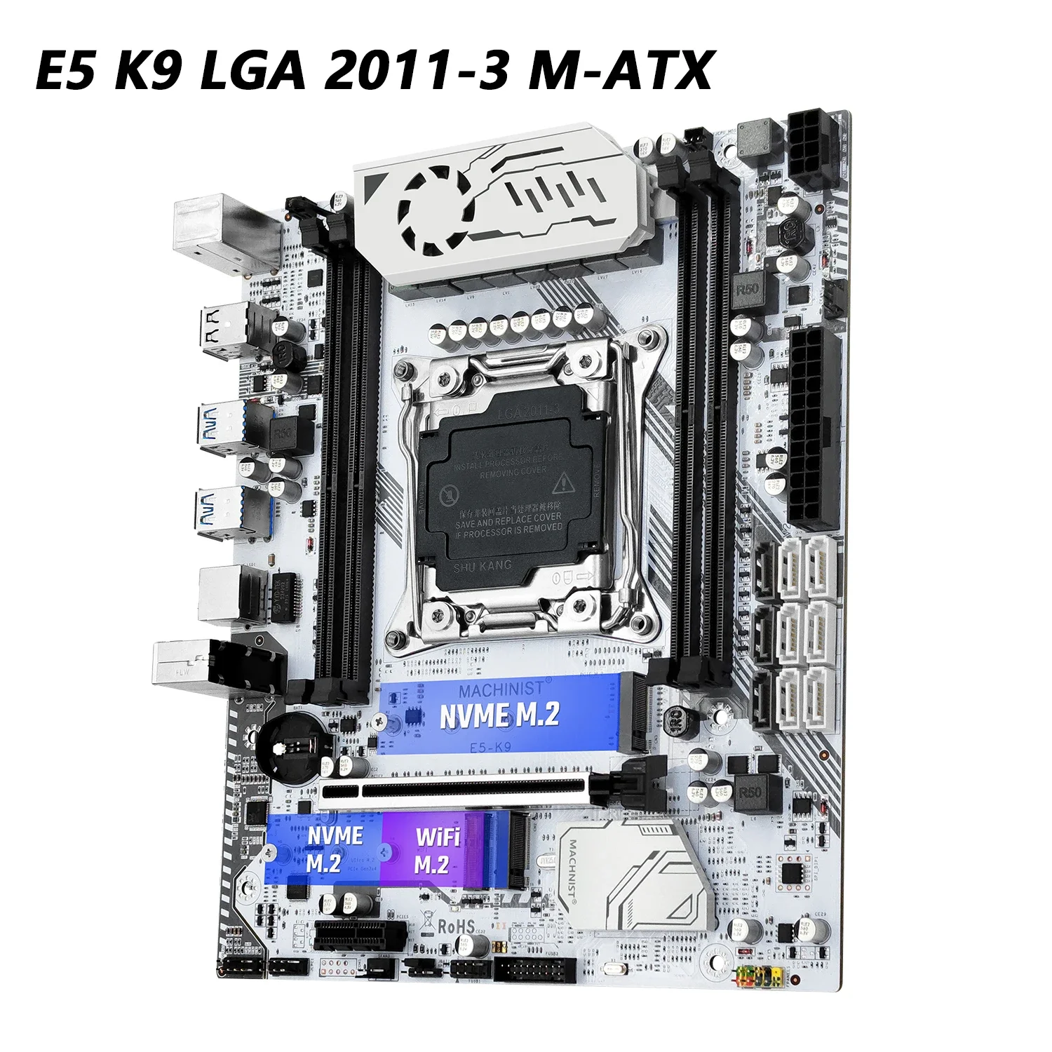 MACHINIST X99 Motherboard with LGA 2011-3 Supports Intel Xeon E5