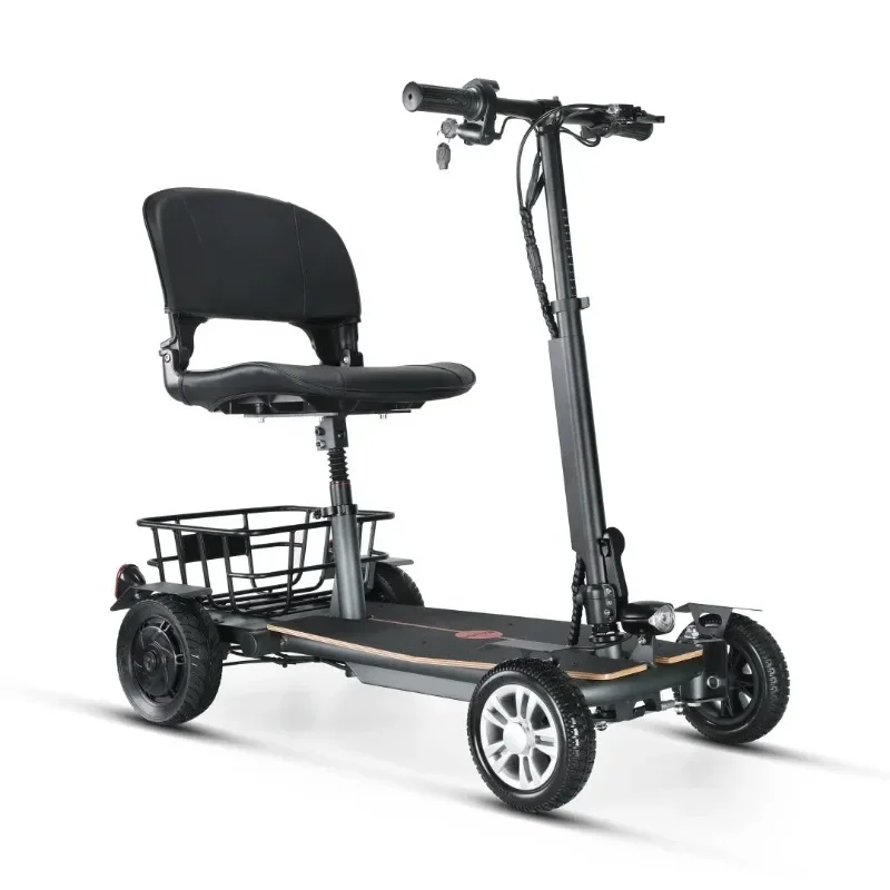 

Product Foldable Disability 4x4 Mobility Scooter 4-wheel Disabled Electric Powered Mobility car Handicapped Scooters