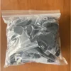 Wholesale 100PCS High Quality Black Whistle Referee Game Halter Whistle Outdoor Tour Hiking Whistle Suitable For Basketball and 6