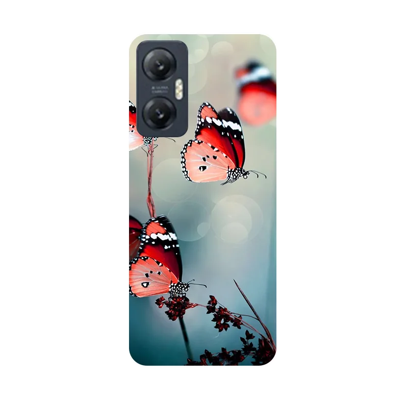 Shockproof TPU Bumper Soft Silicone Phone Case with Painted Design