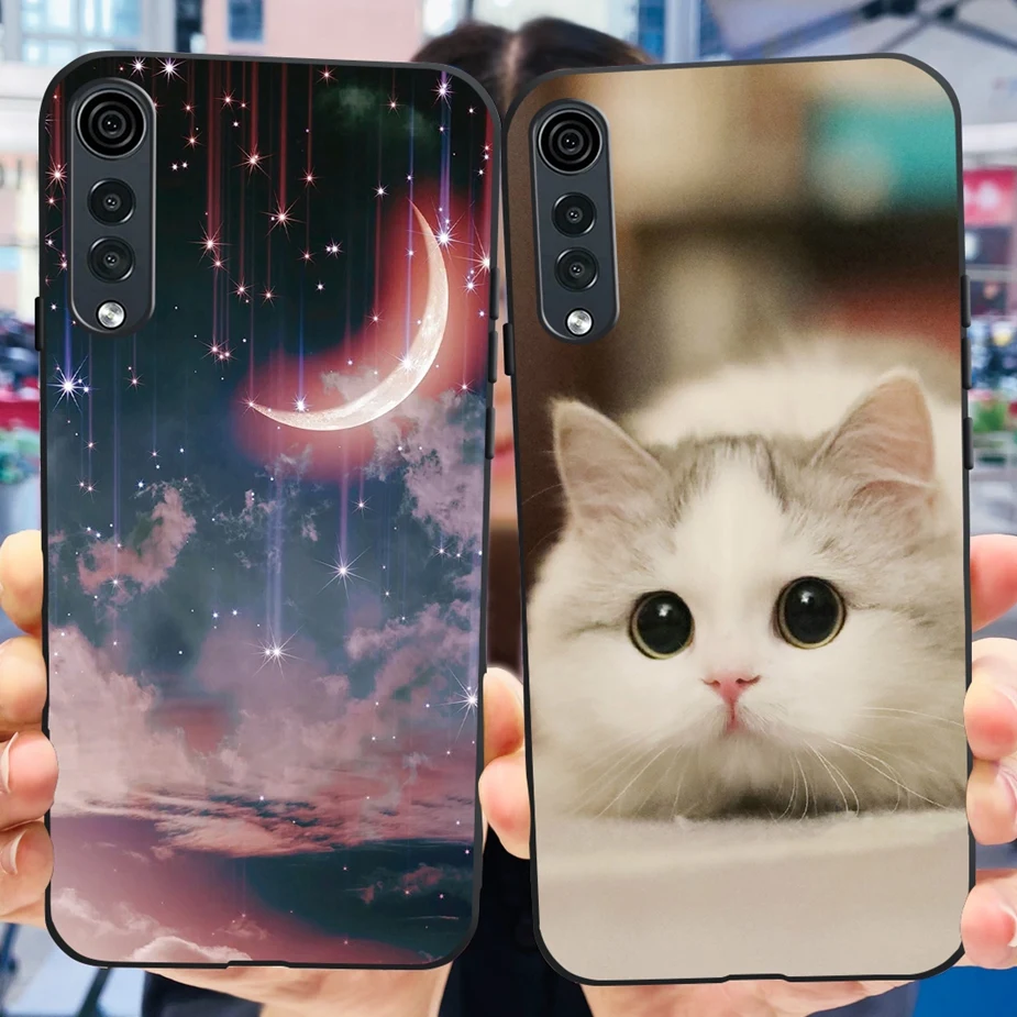 Stylish Painted Silicone Soft Phone Case - 6.8'' Bumper Cover, Compatible with LG Velvet 5G