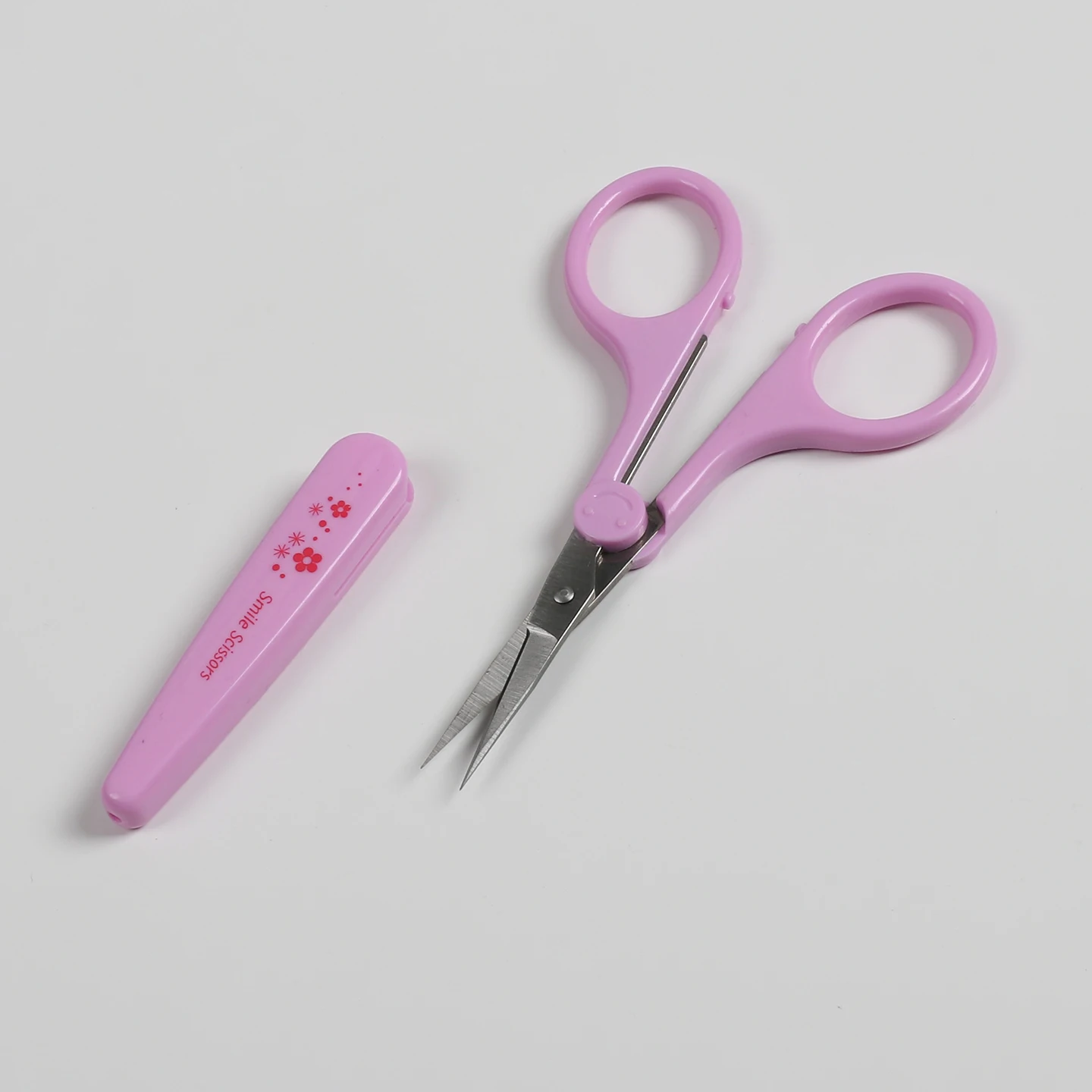 Stainless Steel Small Scissors with Protective Sheath Office Handheld Use Ideal for Handicraft Paper Cutting and Household Use - 3