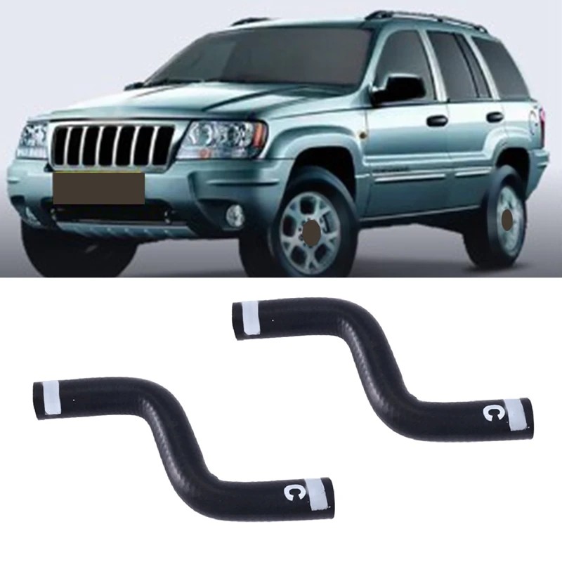 

2PCS Engine Cooling Hose For Jeep Grand Cherokee 2011-2021 Car Accessories 68147604AA