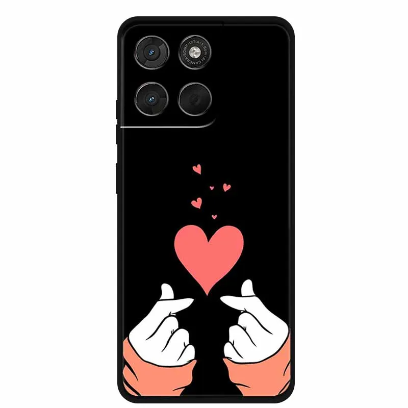 Cartoon Silicone Bumper Shockproof Soft Case - Protective Back Cover