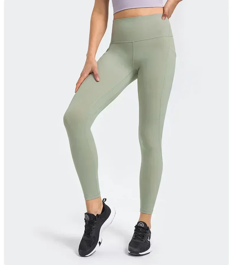 Lemon Women's Pants Leggings Soft Yoga Workout Pants Tights Gym Fitness Sport Sweatpants Breathable Quick Dry Seamless Leggings