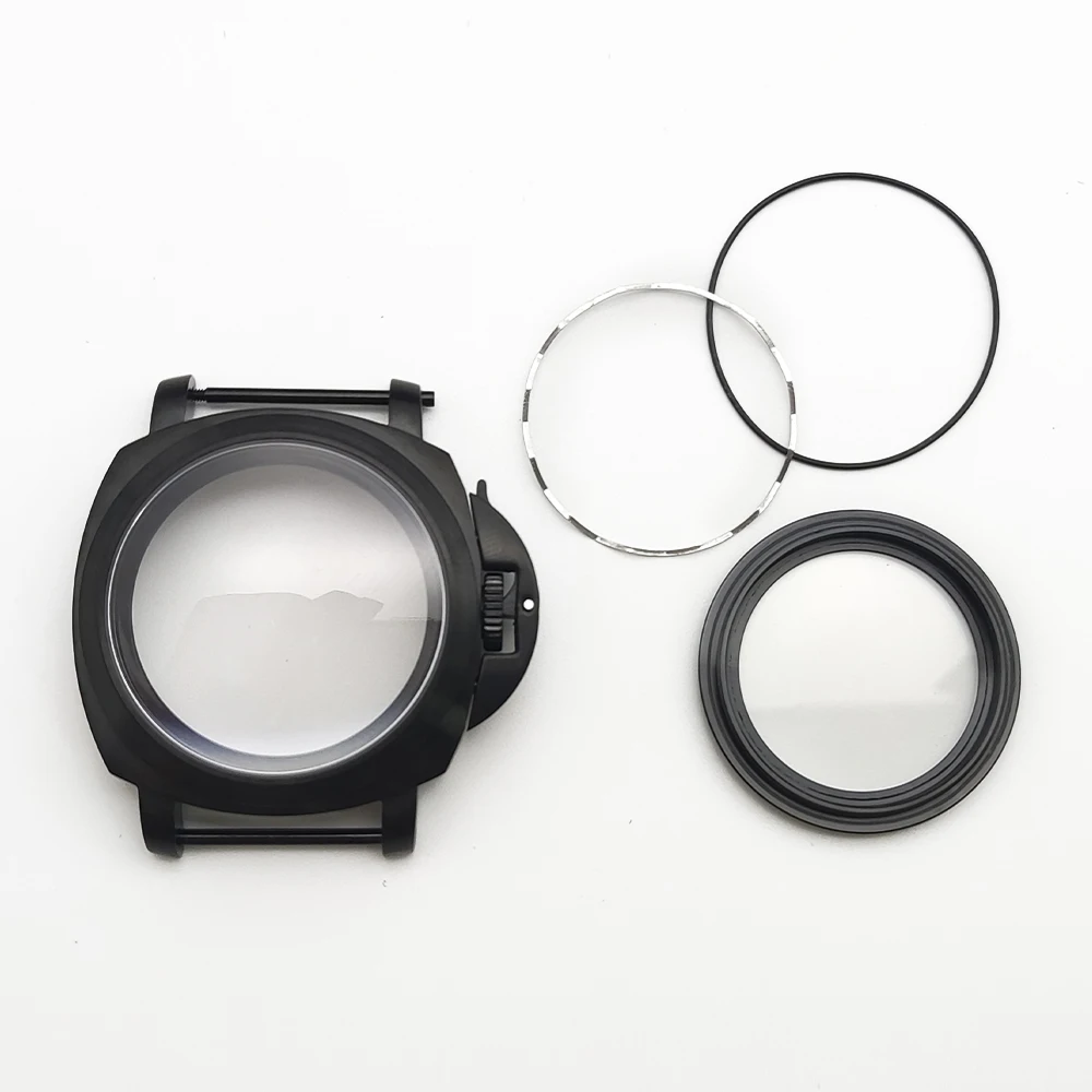 Black Watch Case, 40MM with Sapphire Crystal, 5ATM Water Resistance