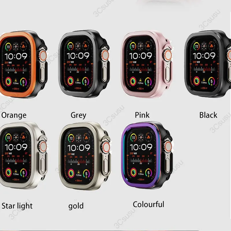  ġ ˷̴ ձ ݼ  TPU ̽, Ʈ 49mm 45mm 41mm   Ͽ¡ ȣ, iWatch ø SE 9 8 Ʈ 7