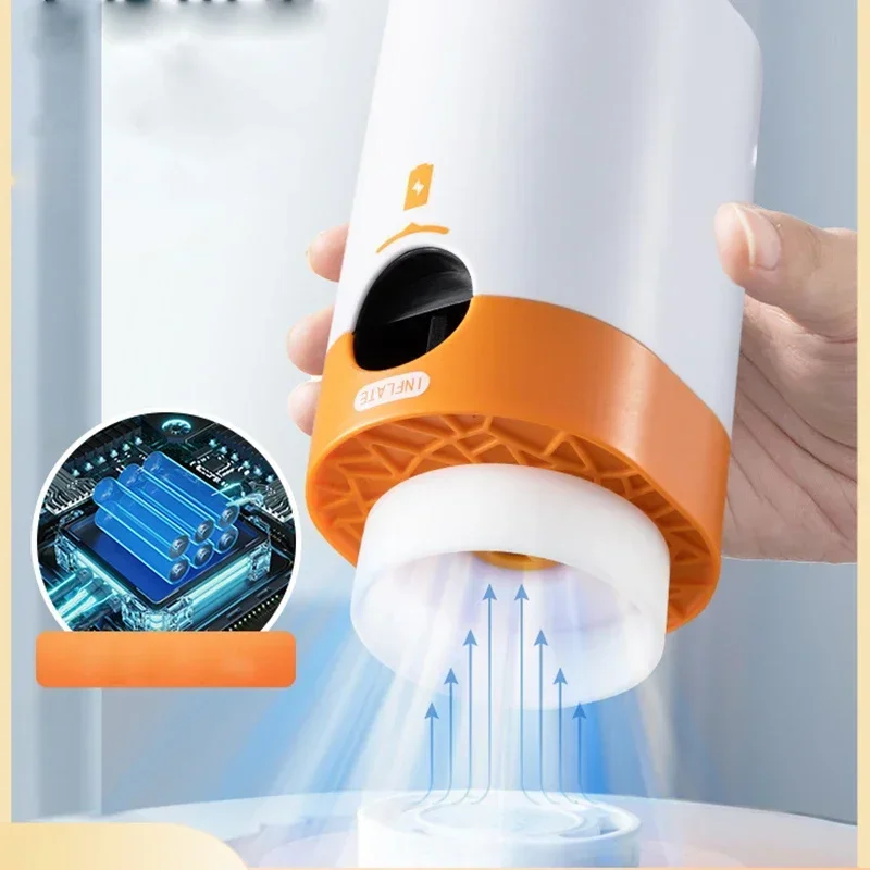 

Wireless Battery Powerful Vacuum Pump 2Modes Mini Portable Electric Air Pump For Compression Bag Air Pillow Travel Electric Pump