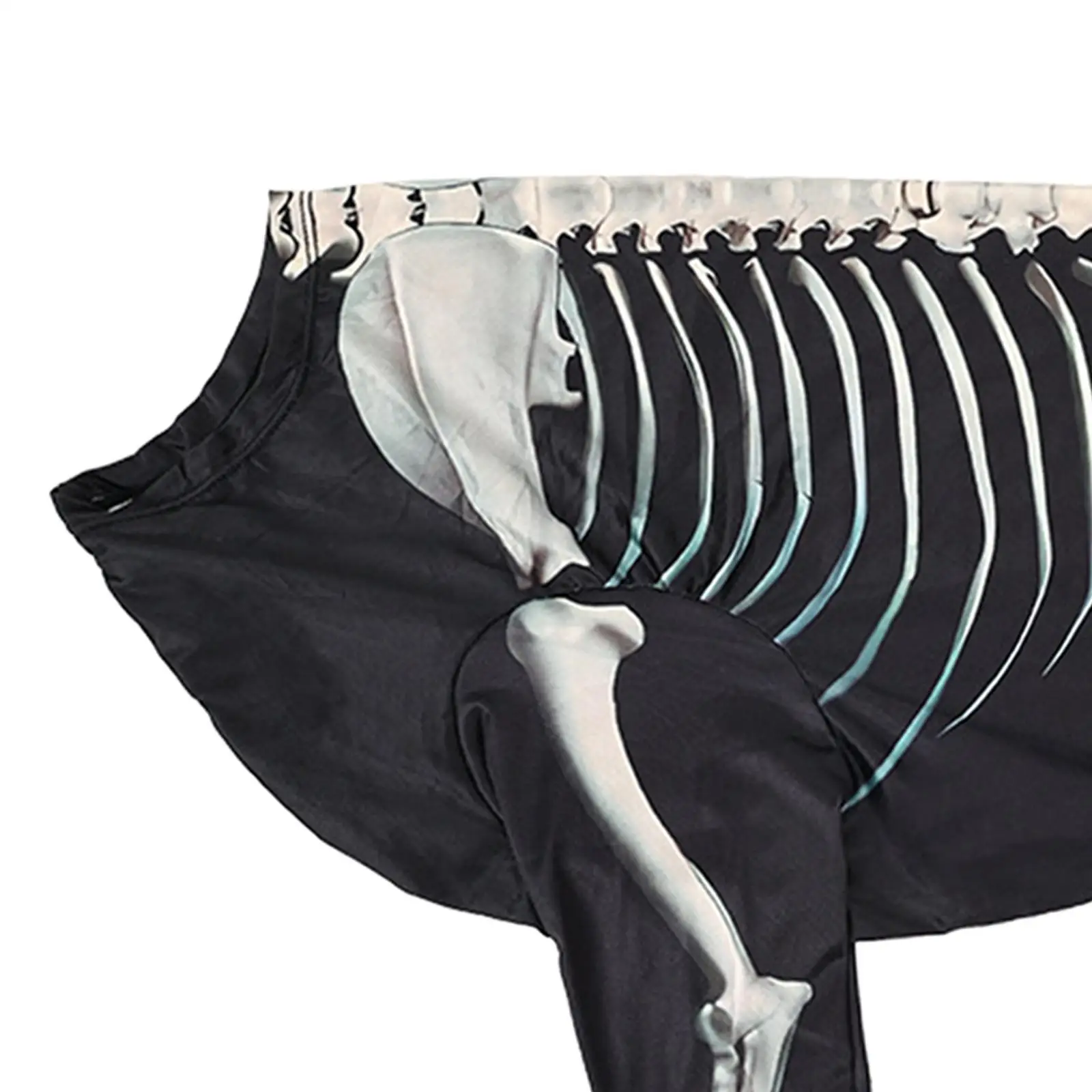 Halloween Skeleton Dog Costume, Apparel Clothes Decorative Jumpsuit Halloween