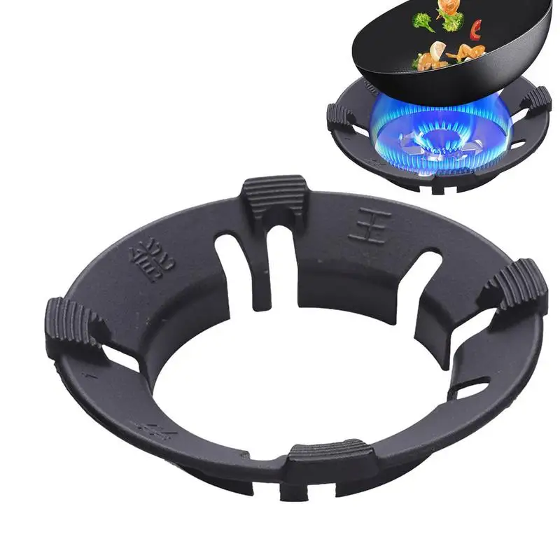 

Stove Burner Ring Gas Energy saving cover Universal Wok Fry Rack Cast Iron windproof space gas For Home Kitchen Accessories