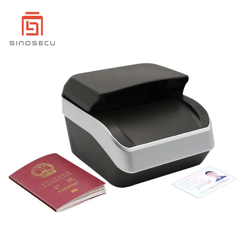 Sinosecu Multi-purpose Passport Reader Automatically Extract Data Details From All Countries' Passports OCR IR White Image