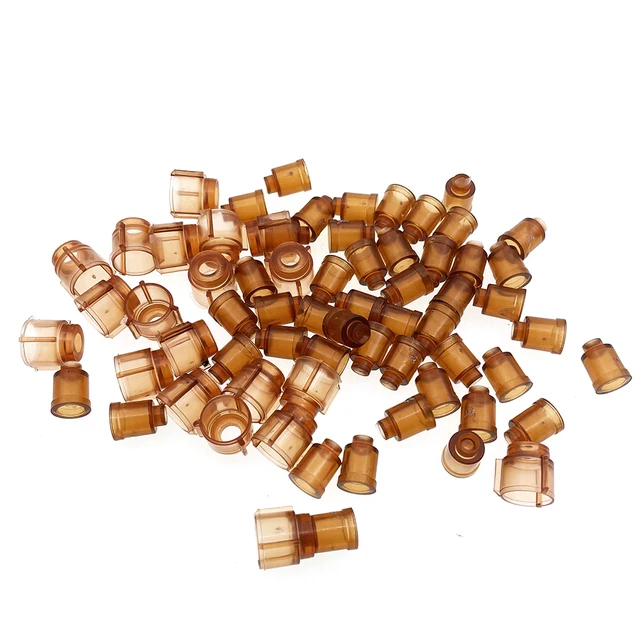 115Pcs Apikultúra Queen Tenyésztő Műanyag Barna Cella Fiatal Méhek Jenter Kiegészítők Lárvák Tojás Férgek Magas Elfogadott Szerszámok