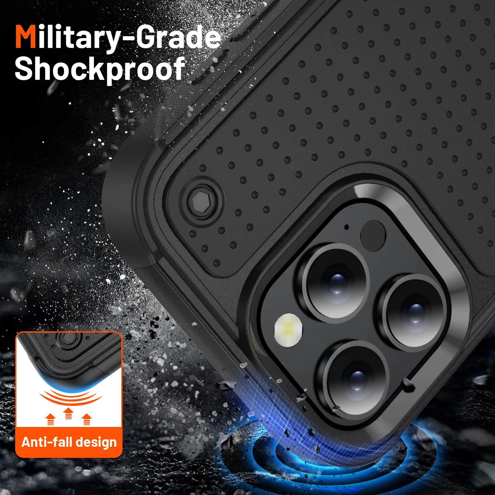 Military Grade Armor Shockproof Phone Case - Premium Protective Cover