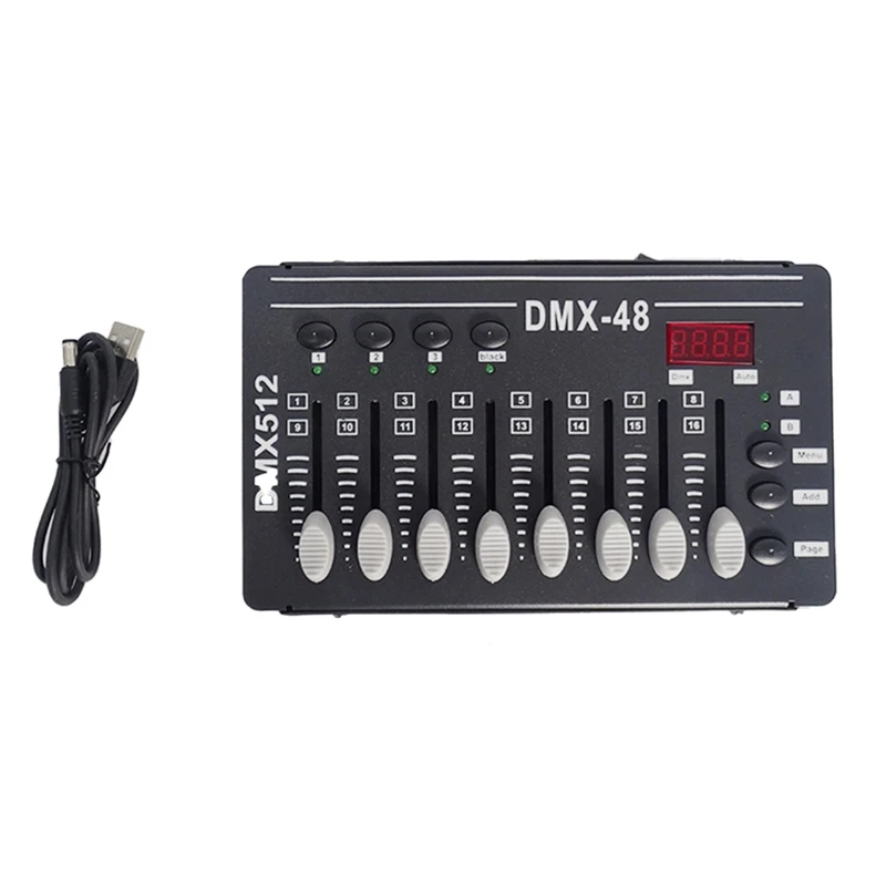 

1 Piece DMX Controller Control Dmx512 LED Stage Light Laser Projector Moving Head Smoke Cold
