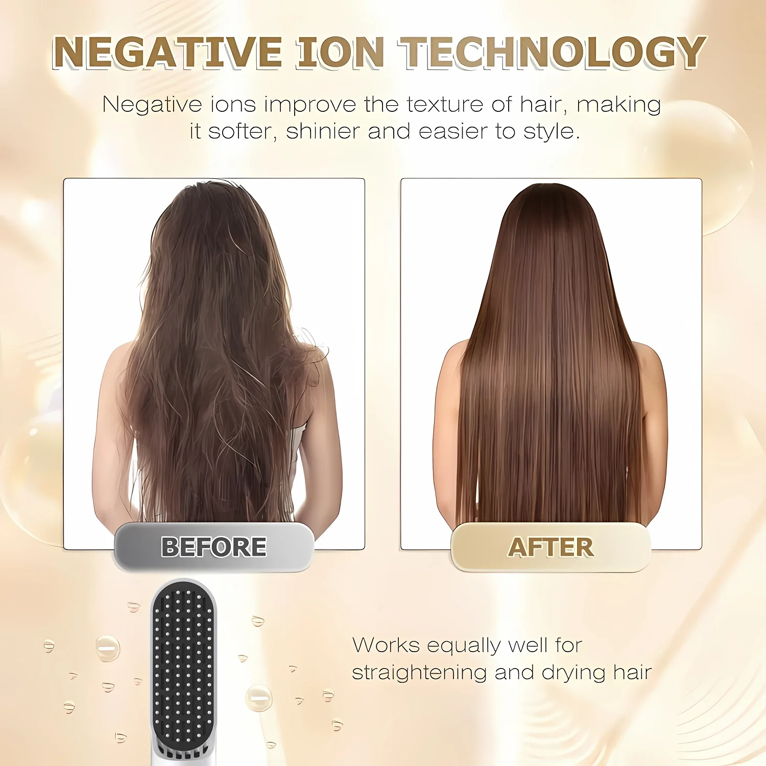 5 In 1 Electric Hair Brush Hair Dryer For Dyson Airwrap Automatic Curler Hair Straightener Hot Air Comb Hairdressing Appliance 5