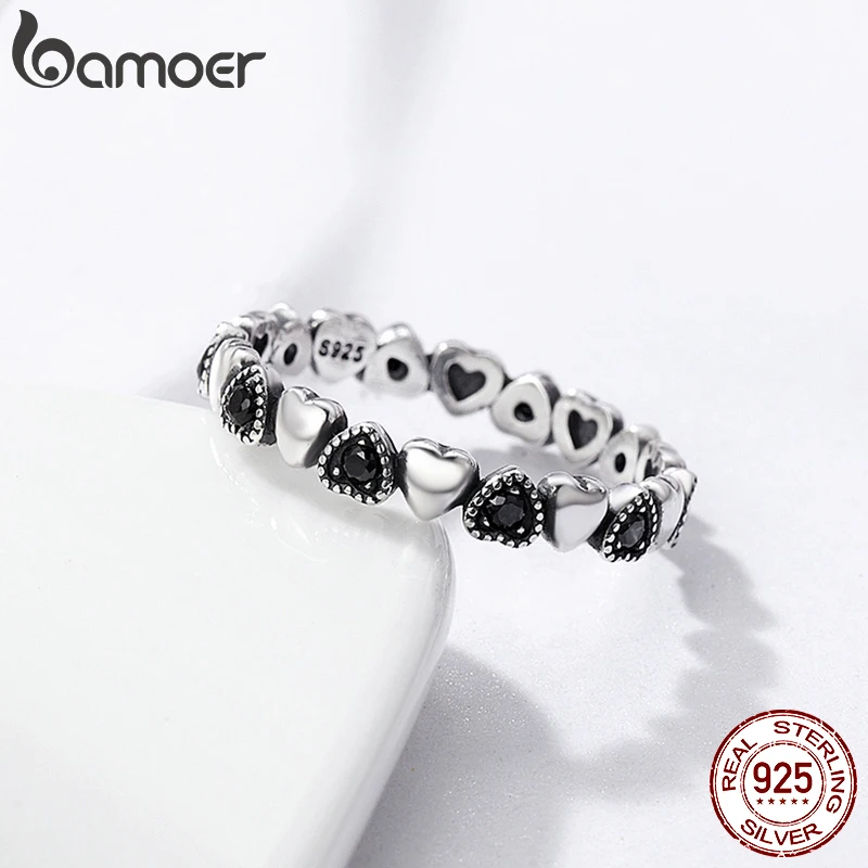 Sterling Silver Heart Cz Ring For Women - 925 Silver Wedding