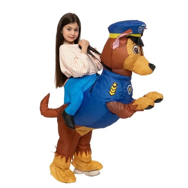 Inflatable Canine Patrol Costume  Chase Paw Patrol Canine Patrol - Cosplay  Anime - Aliexpress