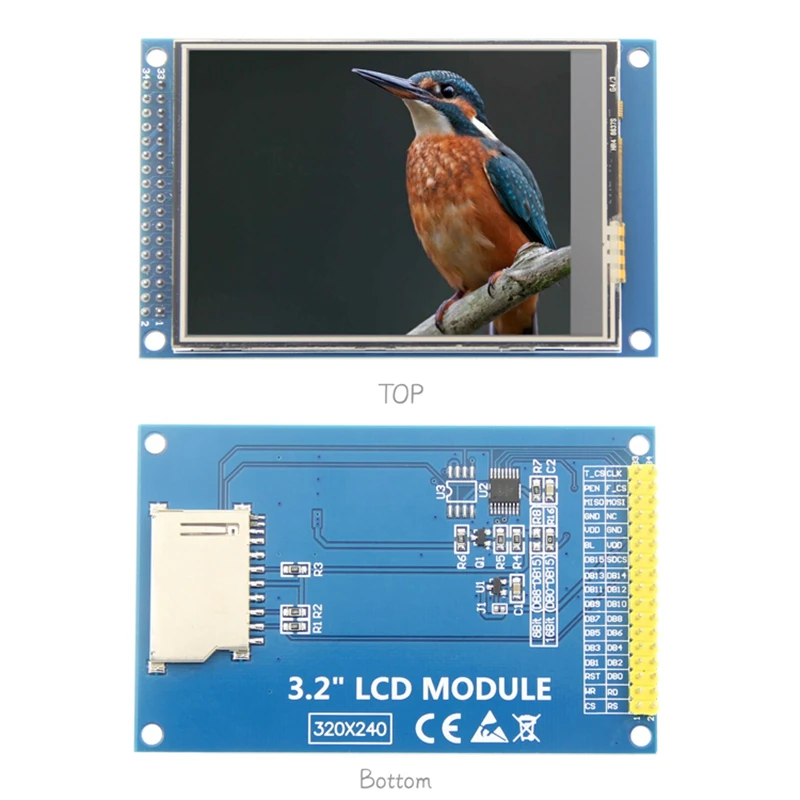 TTKK TFT LCD ũ ÷ ,  г , Ƶ̳ ̹ IC ILI9341, 3.2 ġ ÷ ũ, 320x240, α
