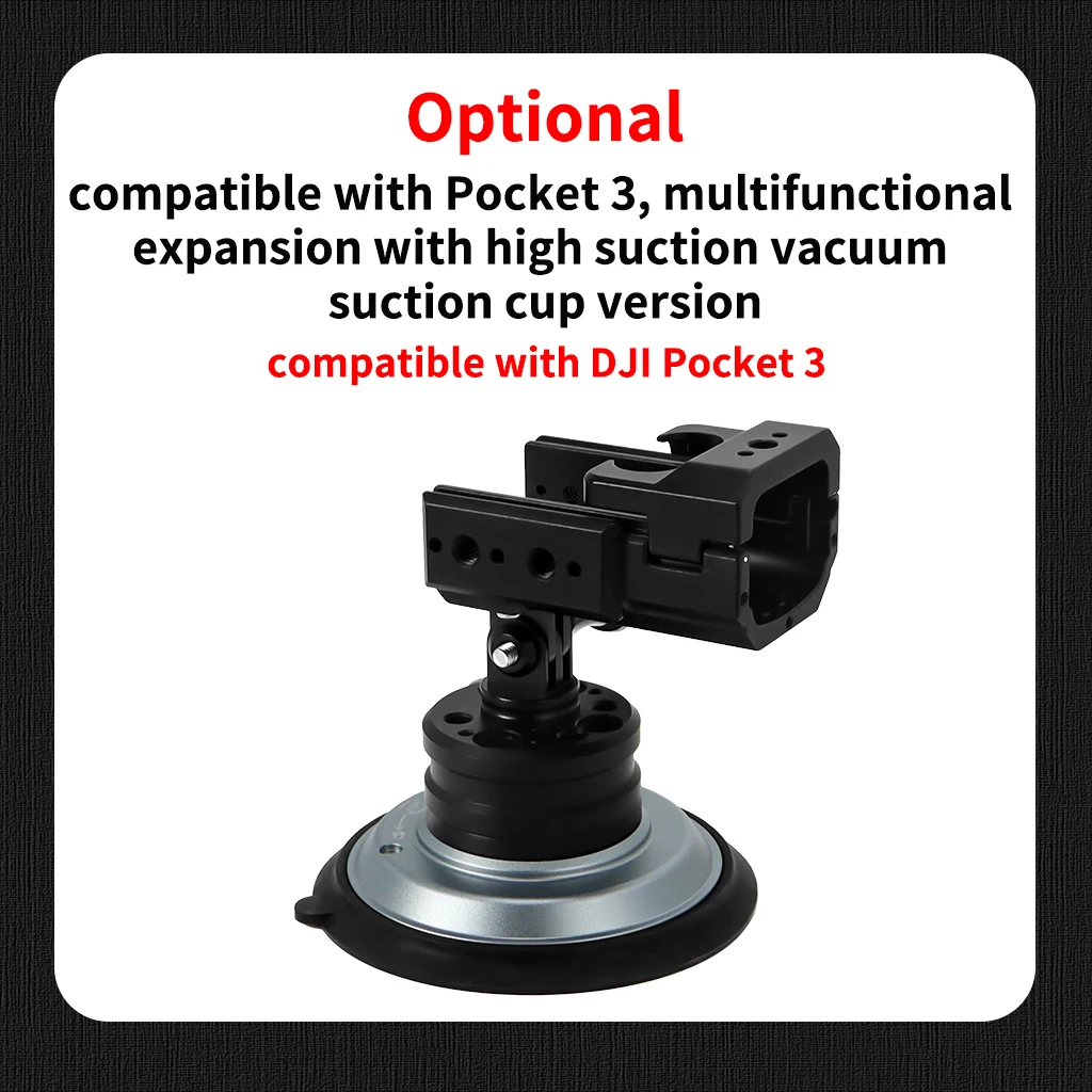 Magnetische Schnellverschlussbasis für Gopro 13 DJI OSMO Action 5 PRO 1/4 ARRI Loch NATO-Schienenverlängerungshalterung Autohalterung Kamerahalter – Detail 12