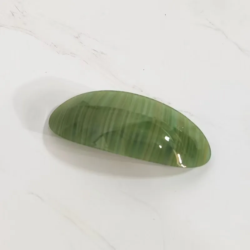1/6 Stück Neue Hochwertige Feder-Haarspange Koreanischer Französischer Acetat-Pferdeschwanzclip Haarspange für Frauen Gerade Haarspange – Detail 7