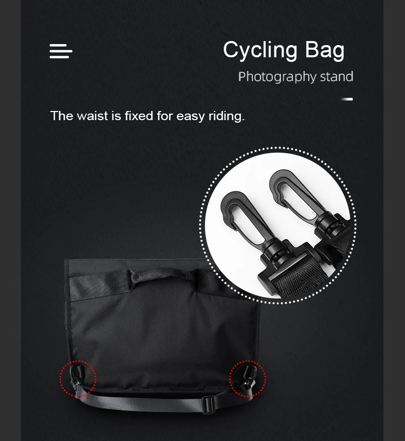 MOYYI Stilvolle Messenger Bags Outdoor-Reisen Sport Umhängetasche Hochwertige große Kapazität 14-Zoll-PC-Umhängetasche für Teenager – Detail 7