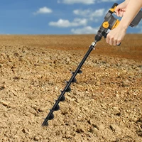Cordless Rotary Hammer Drill brushless Gas Powered Post Hole Digger for Drilling 2