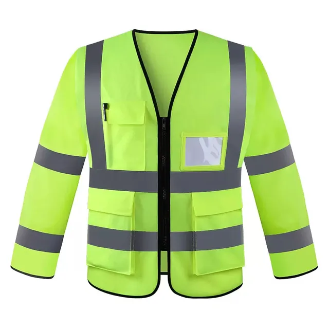 Reflective Long Sleeve Safety Workwear