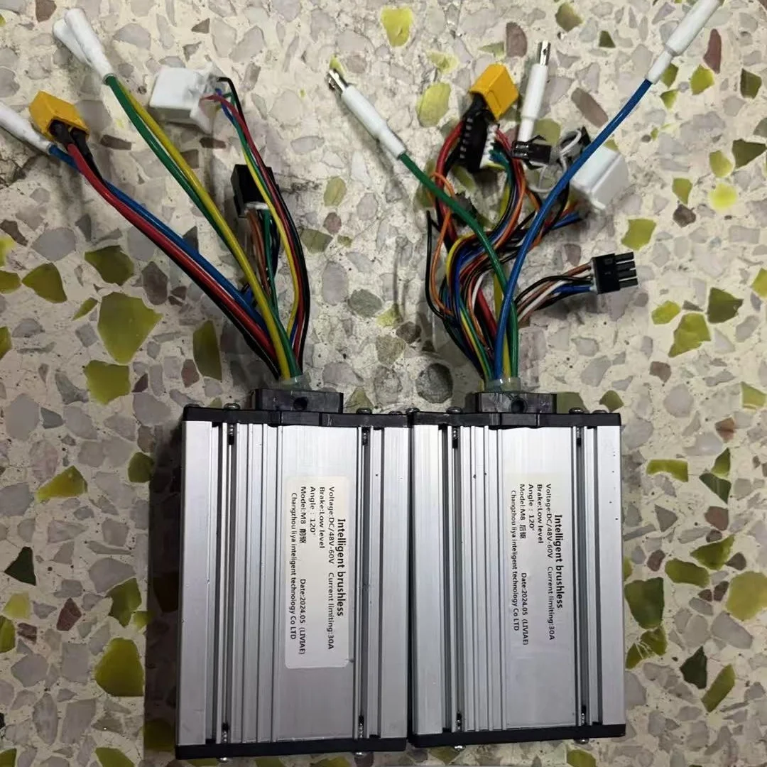 Zerodis Ensemble de contrôleur de moteur de vélo électrique Ensemble de