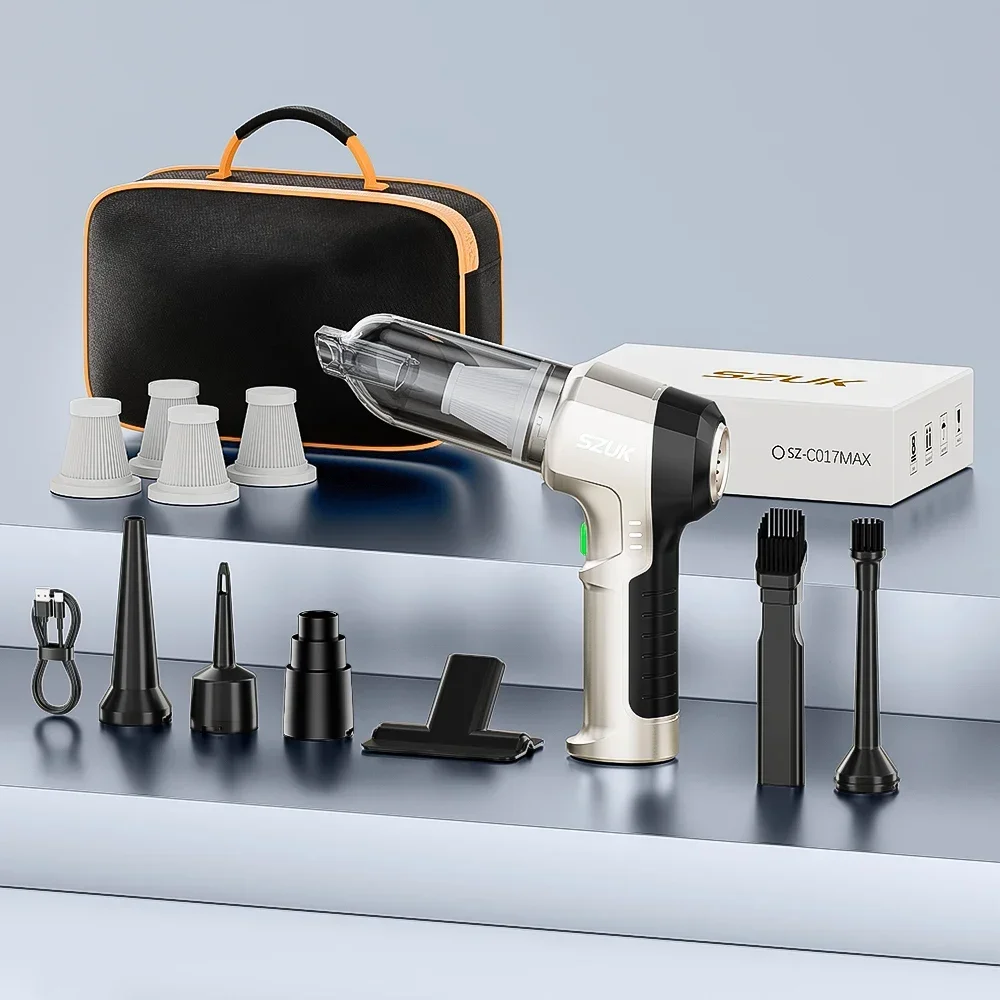 مكنسة كهربائية جديدة للسيارة من SZUK 2025، مكنسة ك...