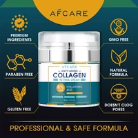 Crema facial para hombres, 8 por ciento de ácido hialurónico, hidratante, Retinol, colágeno, Reduce las líneas finas, día nocturno, cuidado de la piel antiarrugas - Imagen 3