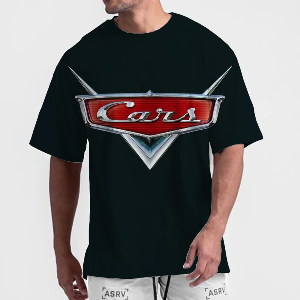 thumbnail image 1 of Camiseta clásica con estampado de anime de dibujos animados de Racing Story para hombre, para uso diario, ocio callejero, comodidad y estilo McQueen, 1 of 5