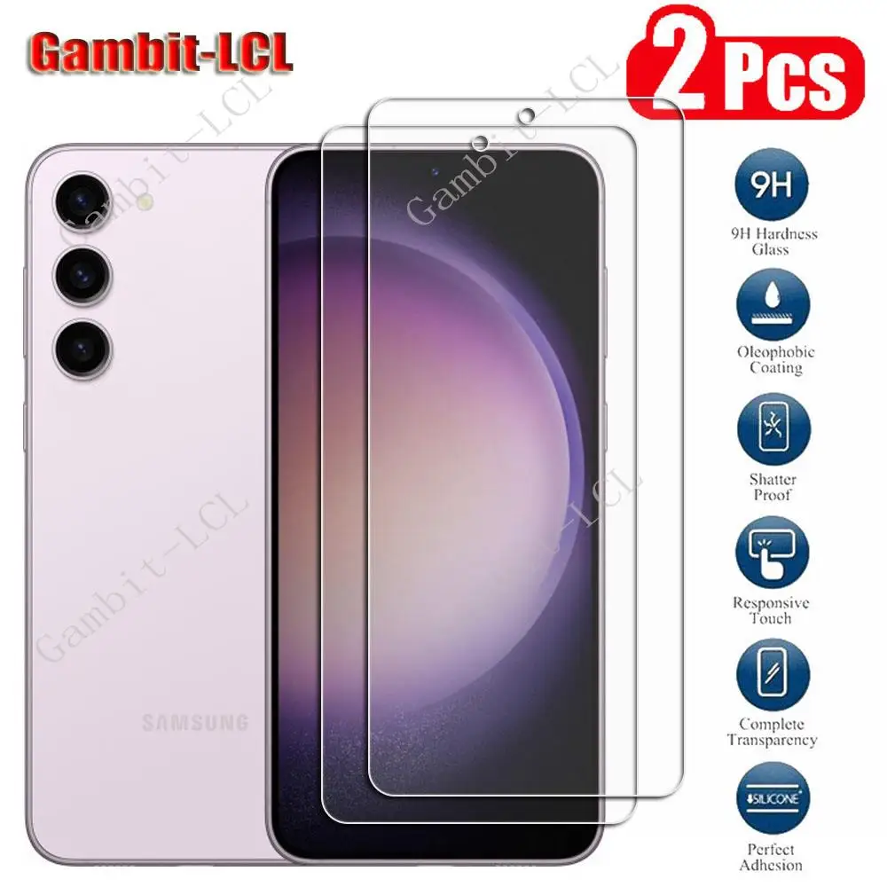 

9H HD Оригинальное защитное закаленное стекло для Samsung Galaxy S23 + S23PLUS S23 Защитная пленка для экрана