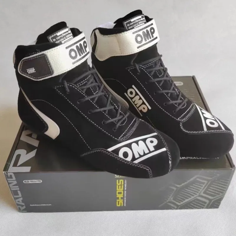 F1 Karting Racing Shoes Genuine Leather Race Shoes