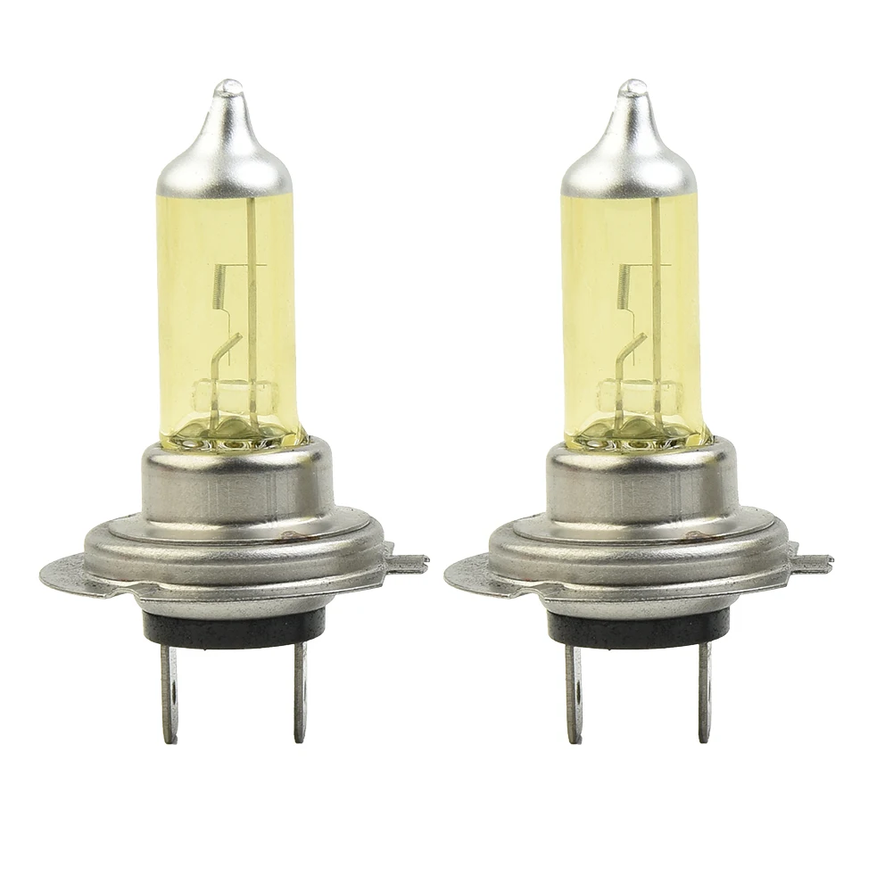 

Hot Sales New High Quality. Lamps H7 Halogen Headlights Light Bulbs Lighting Parts 12V 2 Pcs 55W Energy Saving