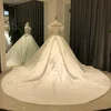 SL-8437 Customized V-Neck vestidos sukienki mariage trouwjurk wedding gowns elegante 2025 luxury beaded bridal wedding dress 2