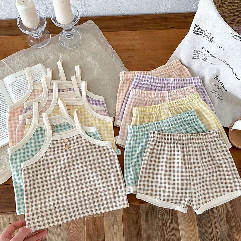 Cotton Summer Baby Clothes Set