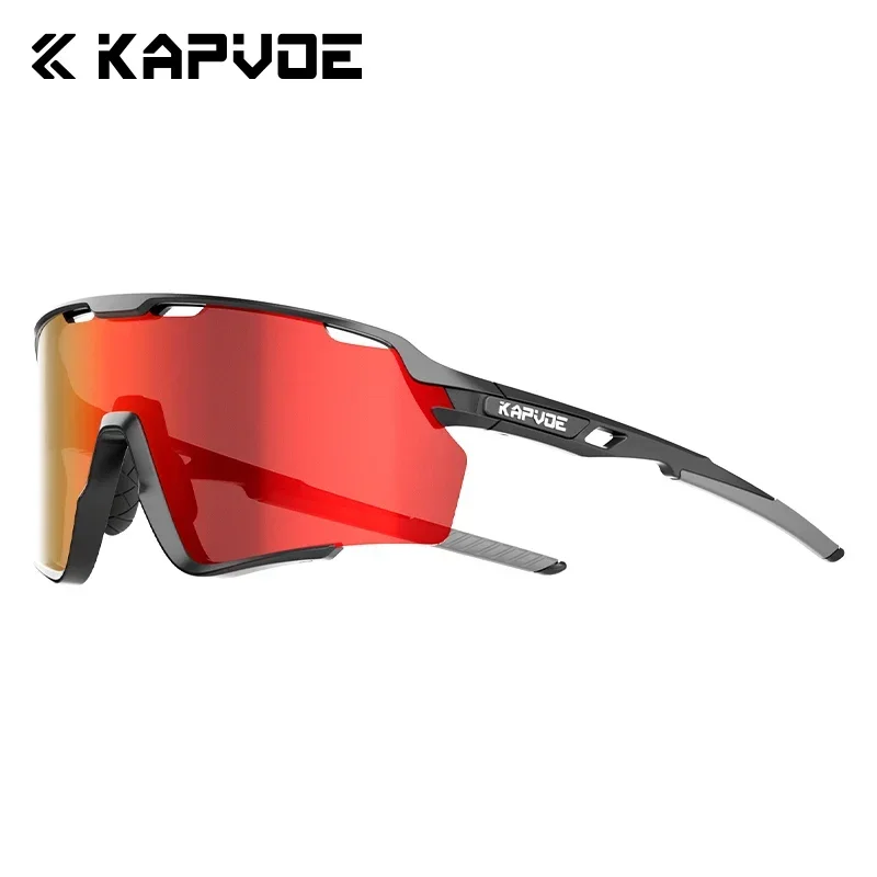 KAPVOE New Technology Nano Lenses Cycling Glasses Outdoor Sports Sunglasses Men Women Road Bike MTB Bicycle UV400 Hiking Goggles