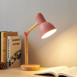 Nordic Decorative Eye Protection Table Lamp - Modern Simple Design, Cute and Exquisite (EU plug NO bulb)