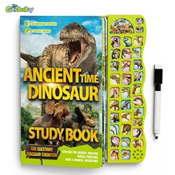Dinosaur Adventure Busy Book for Kids with Interactive Sounds and Names (Dinosaur book)