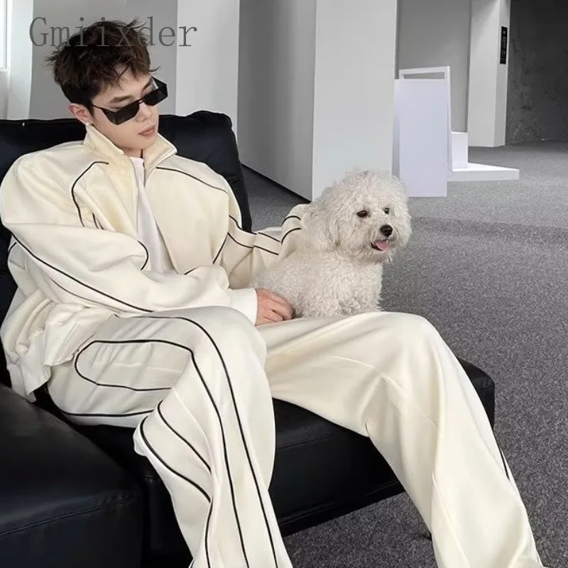 Styling Sweatpants With Jacket Japanese Atmosphere Outfit Casual