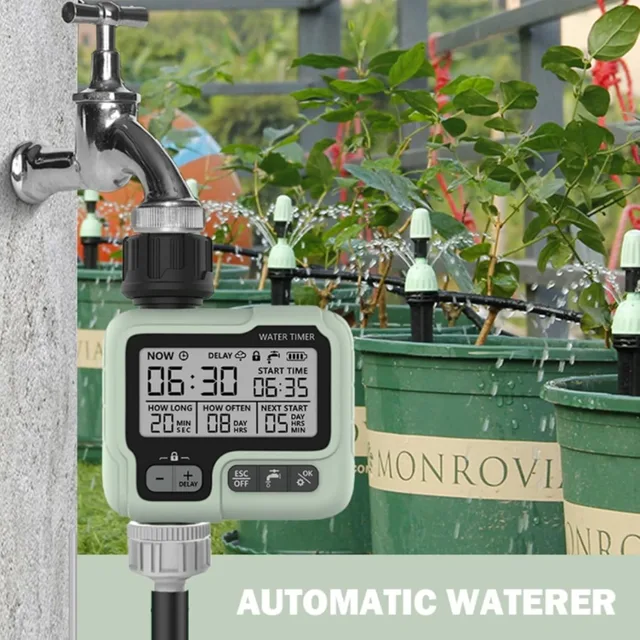 Timing System Outlet Water Timer Precisely Watering Up Outdoor Automatic Irrigation Fully Adjustable Program Watering Timer 1