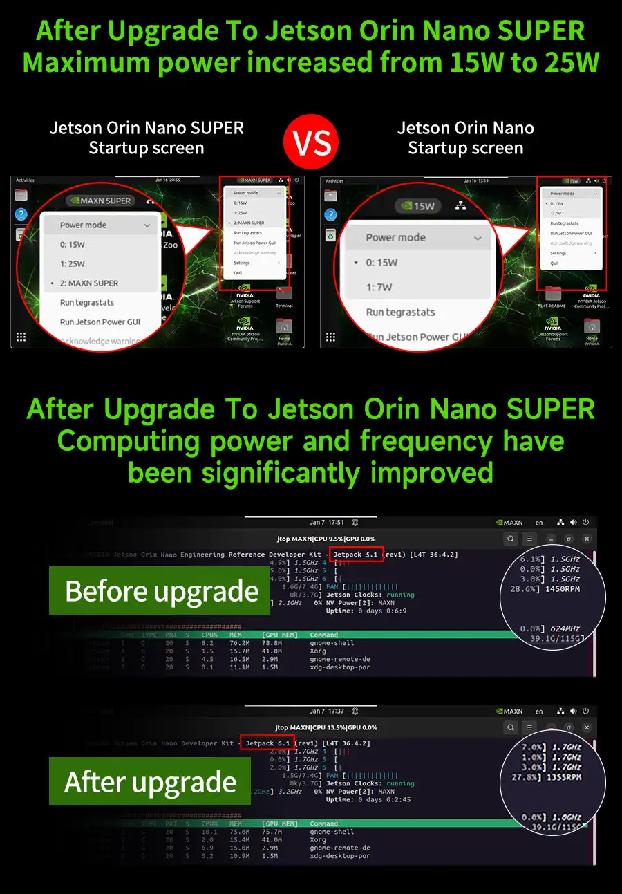 Jetson Orin NANO SUPER Developer Kit(SUB,Official)