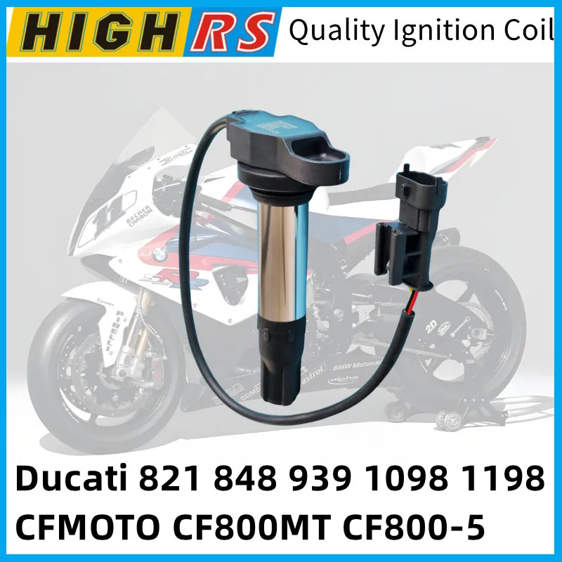 CFMOTO CF800 MT 800MT CF800-5 CF800-5A 점화 코일 DUCATI Streetfighter 848 1098 1198 0PW0-GNC-00 38010144B 38010145B