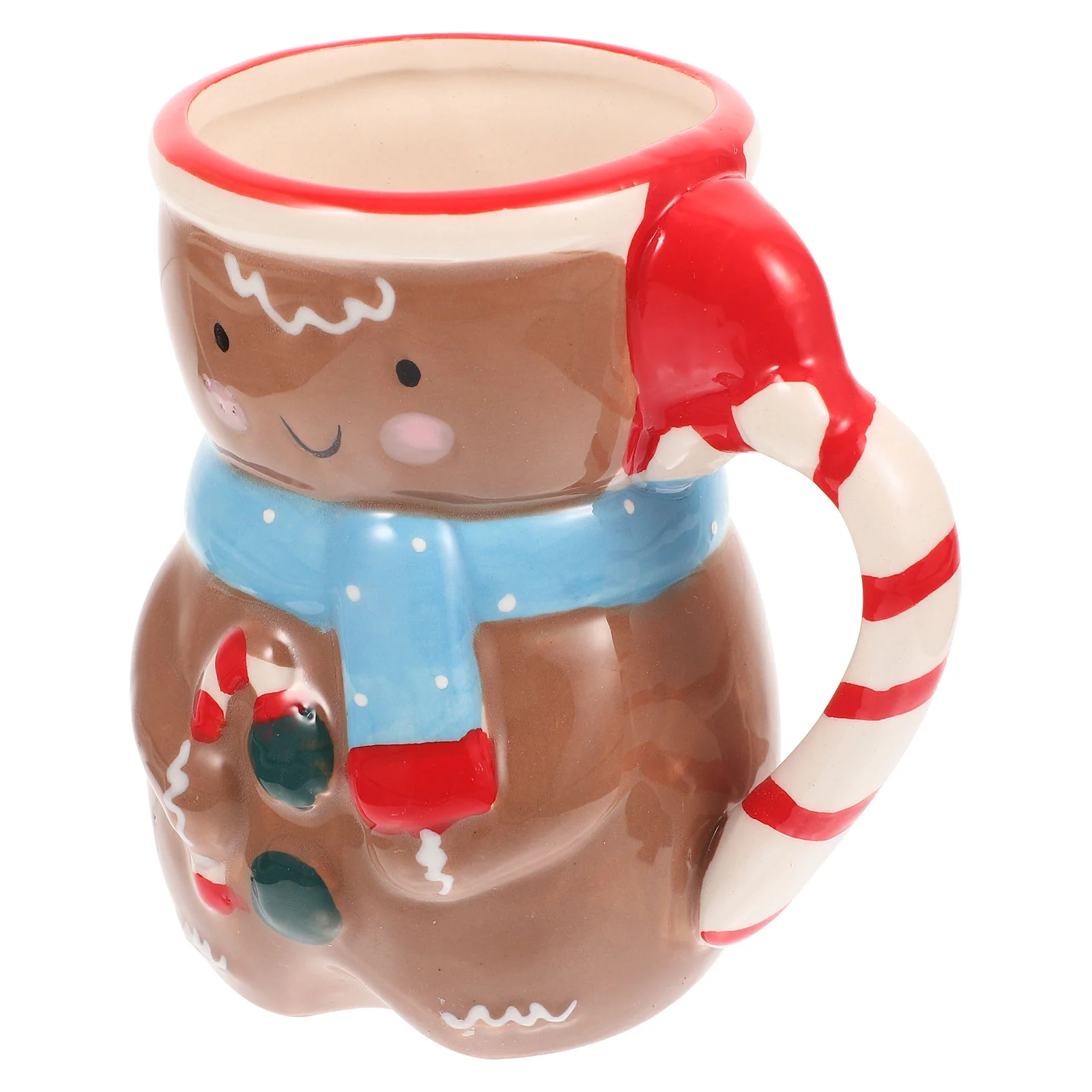 

Christmas Ceramic Mug Cereal Cup Porcelain Gift Snowman Coffee Mugs Ceramics Breakfast Elder