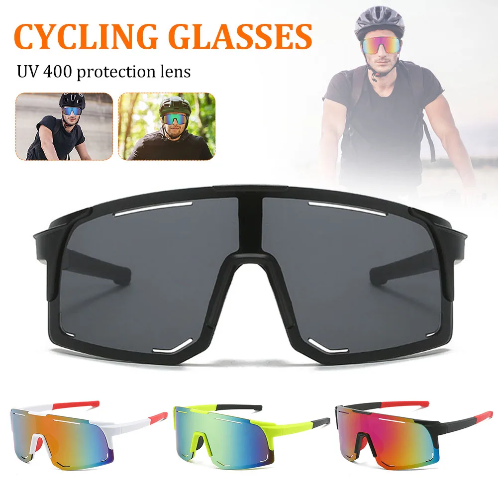 Cycling Sunglasses UV Protection Windproof Glasses For Men Women Polarized  Lens Road Riding Bike Eyewear Bicycle Goggles