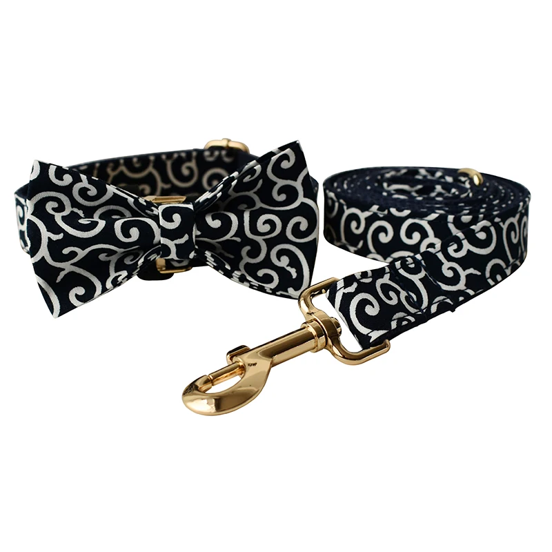 Bow Collar Leash Set#3